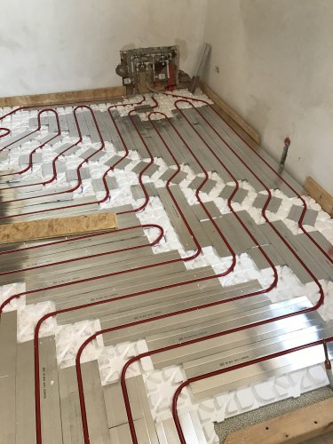 Bad Fußbodenheizung