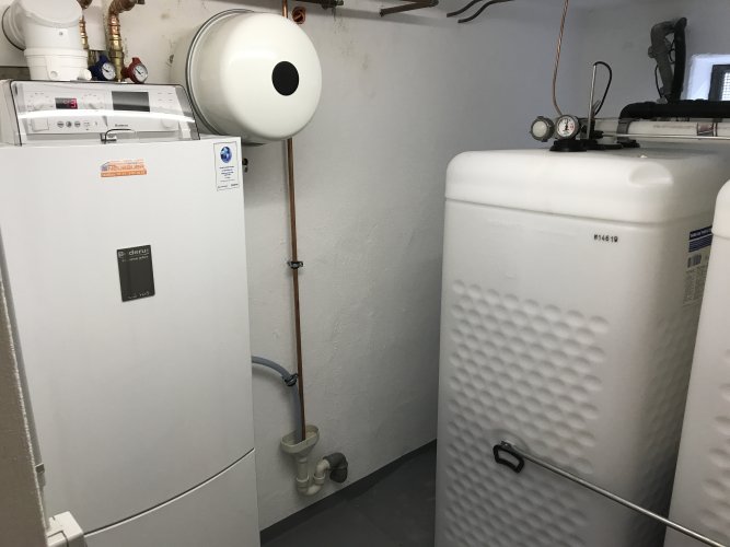 Heizung mit Öltanks